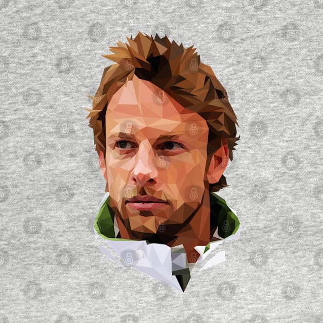 Jenson Button low poly by pxl_g